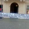 Lazio, nuovo striscione per Forza Italia: "Voteremo 'no' per colpa di Lotito" - FOTO