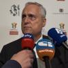 Lazio, Lotito: "Ci vedevano salvi per caso, ora smentiamo le voci negative"