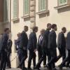 Coppa Italia, la Lazio in visita al Quirinale: l'arrivo dei biancocelesti - VD