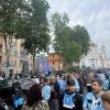 Lazio - Inter, Ponte Milvio si riempie: la carica dei biancocelesti - FT&VD