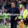 Lazio - Torino, Sarri non parlerà nel post partita: il motivo