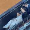 Tennis e Lazio. Zaccagni e Patric ricambiano il favore: al Foro per Alcaraz - FOTO