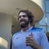 Opelka è arrivato all'Olimpico: "Forza Lazio!" - VIDEO