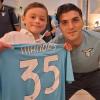 Lazio, il piccolo Emanuele a cena con la squadra prima del Genoa - FOTO