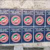 GALLERY - Lazio, i manifesti contro Lotito in giro per Roma e provincia
