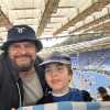 Lazio - Empoli, la prima volta del piccolo Luca: quella passione di padre in figlio