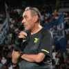 Avellino - Lazio, Sarri subito protagonista: ecco i richiami alla squadra 
