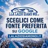 La Lazio siamo noi: dimostriamolo anche qui. Scegliete chi vi racconta ogni giorno