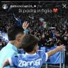 Lazio, Zaccagni e il figlio sotto la curva: "Thiago è uno da nord. Un giorno..."