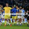 Lazio, Provedel prende in giro Luis Alberto: "Dillo che hai tirato!" - FOTO