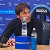 Napoli, Conte in conferenza: "La Lazio non ci ha sorpreso, ma oggi c'è stato un blackout"