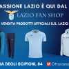 TUTE, MAGLIE E TSHIRT, TROVI TUTTO AL LAZIO FAN SHOP DI VIA DEGLI SCIPIONI