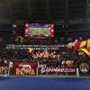 Roma, striscione per Ranieri: ma quanti errori!