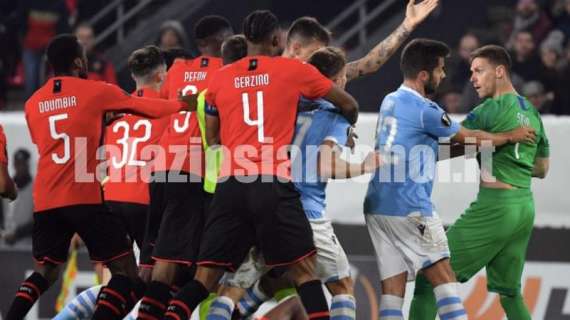 Lazio, altra sconfitta e fuori dall'Europa: botte e doppio Gnagnon, vince il Rennes