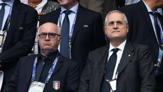 FIGC, Tavecchio su Lotito: "Lavora, ha testa e conosce tutti, ma nessuno lo nomina presidente o vice"