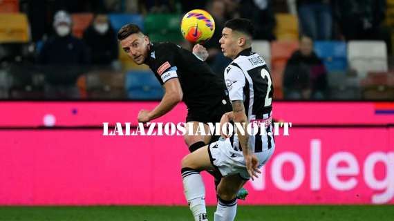 Lazio, un punto contro l'Udinese: le foto dalla Dacia Arena