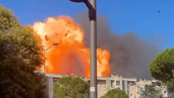 Cronaca di Roma | Incendio ed esplosioni a Centocelle: residenti in fuga – VIDEO