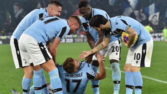 Serie A, le strisce di vittorie più lunghe: Lazio al quarto posto 