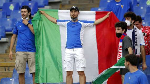 Italia - Galles, l'Olimpico si colora di azzurro: ecco quanti tifosi ci saranno