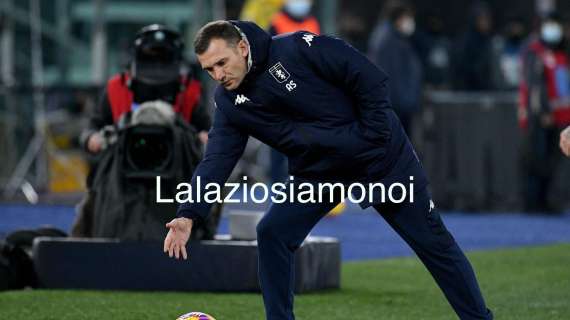 Lazio - Genova, Shevchenko: "Pagati gli errori. Sarri? Ho grande rispetto per lui"