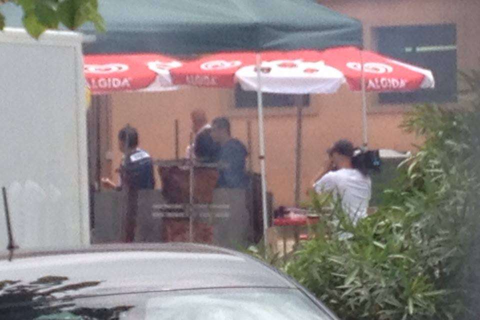 Formello, la squadra riunita intorno all'asado. Ledesma e Bizzarri ai fornelli - FOTO