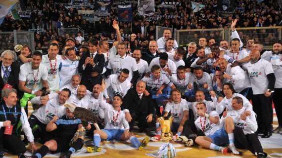 Lazio, un anno fa il trionfo in Coppa Italia: Milinkovic e Correa decidono il match