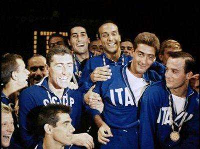Premiati i campioni olimpici del settebello del 1960