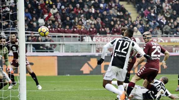 Serie A, il derby della Mole va alla Juventus: basta il gol di Alex Sandro per superare il Toro