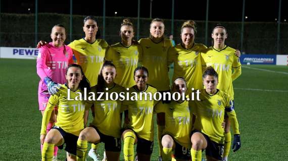 IL TABELLINO di Napoli - Lazio Women 0-4