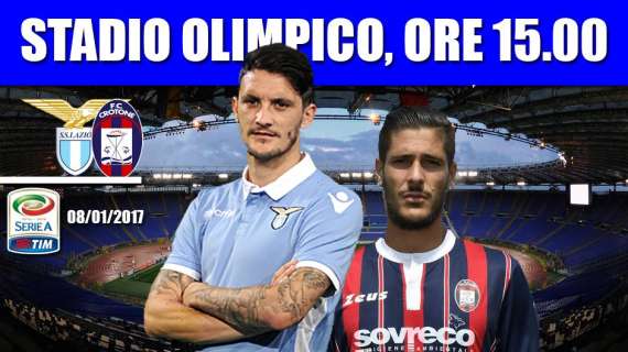 Lazio-Crotone, formazioni ufficiali