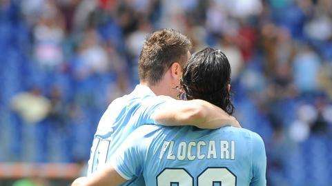 Floccari: "La Lazio sta ritrovando entusiasmo. Le due punte? Io e Klose ci integriamo bene..."