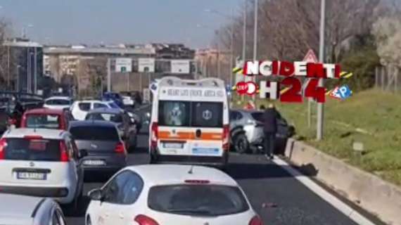 Cronaca | Roma, caos sul GRA: bloccato per un incidente