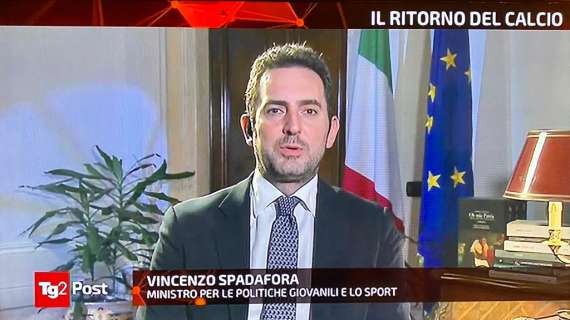 Spadafora: "Calcio simbolo di ripartenza. Diretta tv? Pronto a intervento normativo"