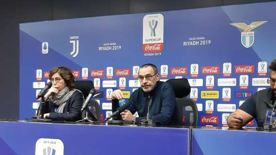 Juventus - Lazio, Sarri: "Biancocelesti in un momento magico, se continuano così..." - VD