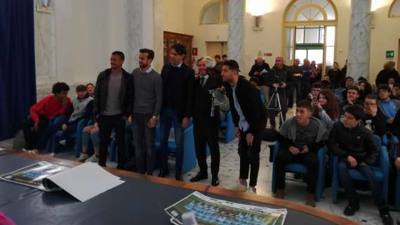'Lazio nelle scuole', Inzaghi: “Ottimo rapporto con la squadra". Nani: "Grazie tifosi per l'affetto" - FT&VD