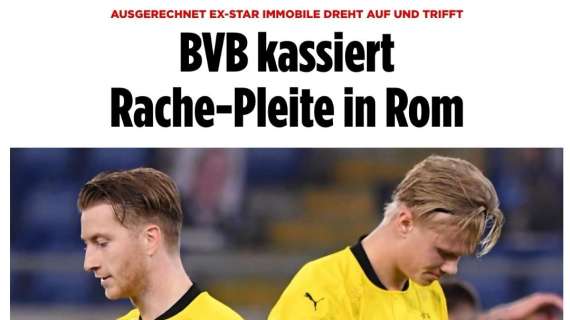 Lazio - Borussia Dortmund, le reazioni della stampa tedesca: "La vendetta di Ciro"