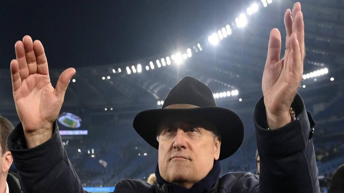 Lazio, Lotito e la battuta sul 'romanista' Gualtieri: ecco cosa ha detto