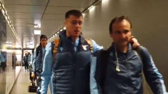 La Lazio sulle ali della Champions League: squadra atterrata a Cagliari -VD