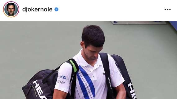 Us Open, Djokovic si scusa: "Questa lezione mi farà crescere"