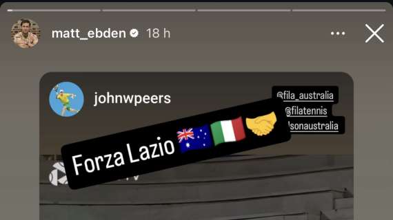 Lazio e Internazionali, anche l'oro olimpico Ebden tifa per te - FOTO