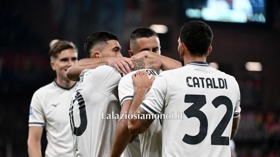 Lazio, a Genova arriva la rinascita: in piena emergenza 3-0 di testa e cuore