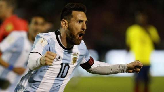 Messi trascina l'Argentina a Russia 2018: agli spareggi va il Perù, eliminato il Cile