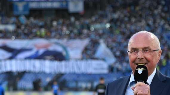 Lazio | Eriksson all'Olimpico: "Mai avuta una squadra così forte" e lo stadio impazzisce