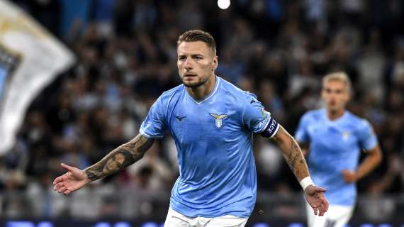 Lazio, Luca Melena si lascia andare ed esulta con Immobile - FOTO