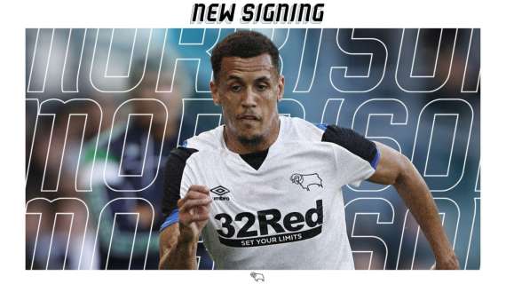 UFFICALE - L'ex Lazio Morrison è un nuovo giocatore del Derby County: il comunicato
