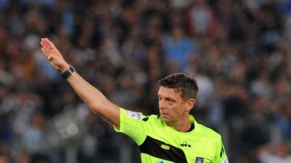 Sampdoria - Lazio, l'arbitro della gara: i precedenti 