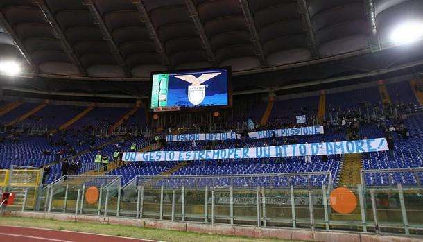 Curva Nord, protesta riuscita: circa 9300 tifosi presenti