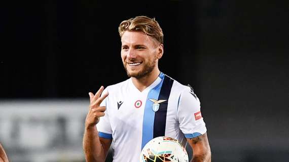 Lazio, Immobile: “Vogliamo arrivare almeno terzi. Higuain? Prima la Scarpa d'Oro"