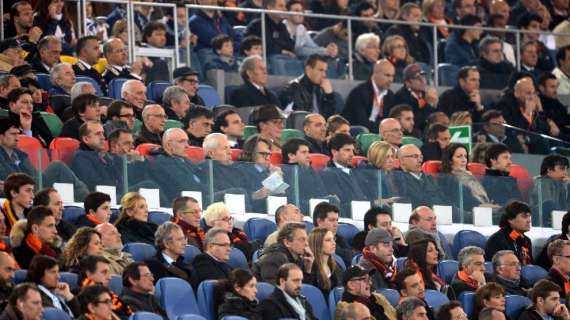 Lazio - Roma e una tribuna senza Vip: poltrone vuote per protesta