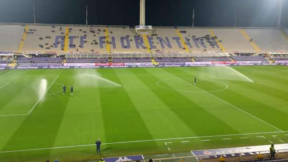 Fiorentina - Lazio, un'ora al fischio d'inizio: il Franchi è pronto per la sfida! - FOTO